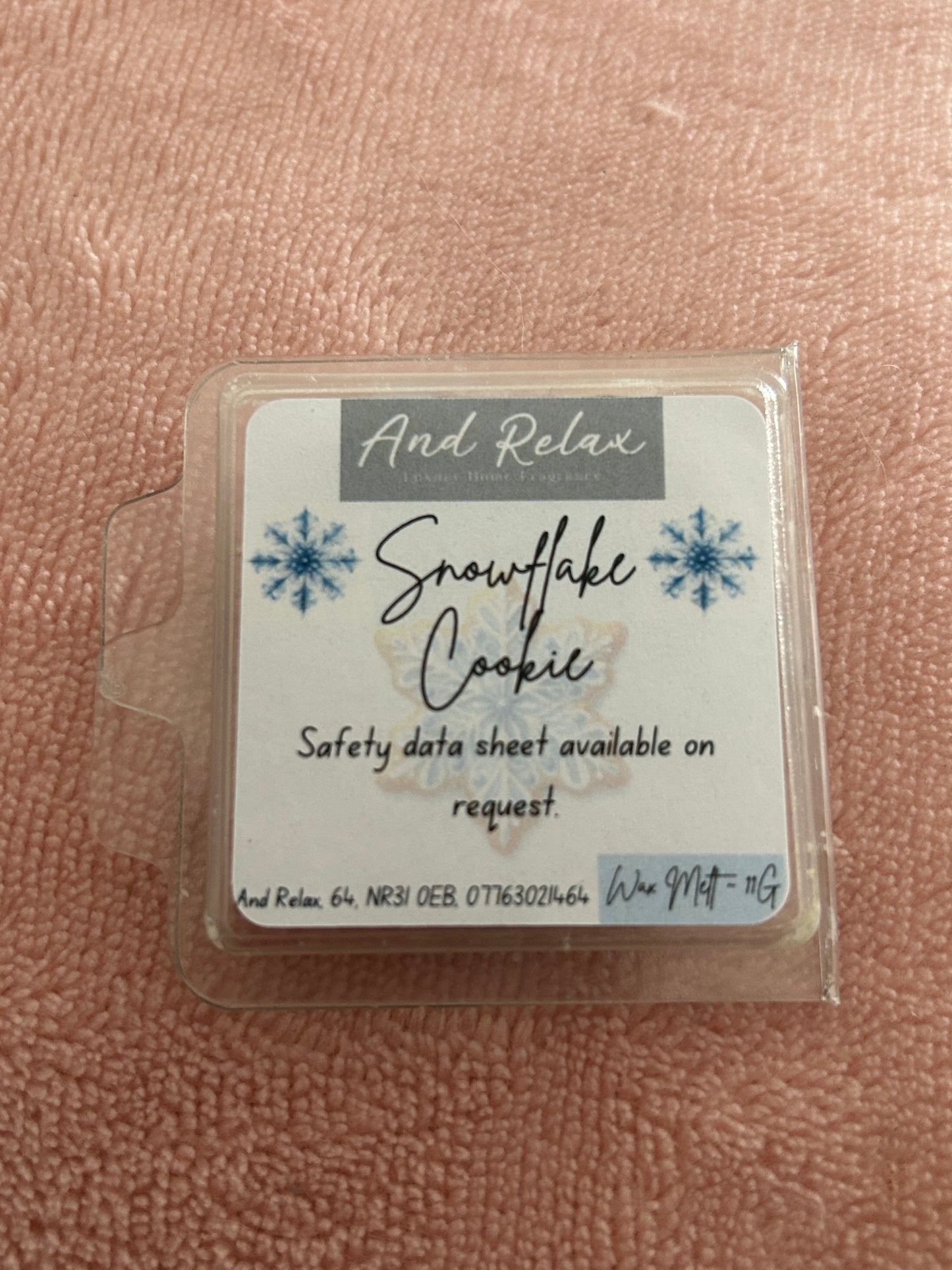 Snowflake cookie